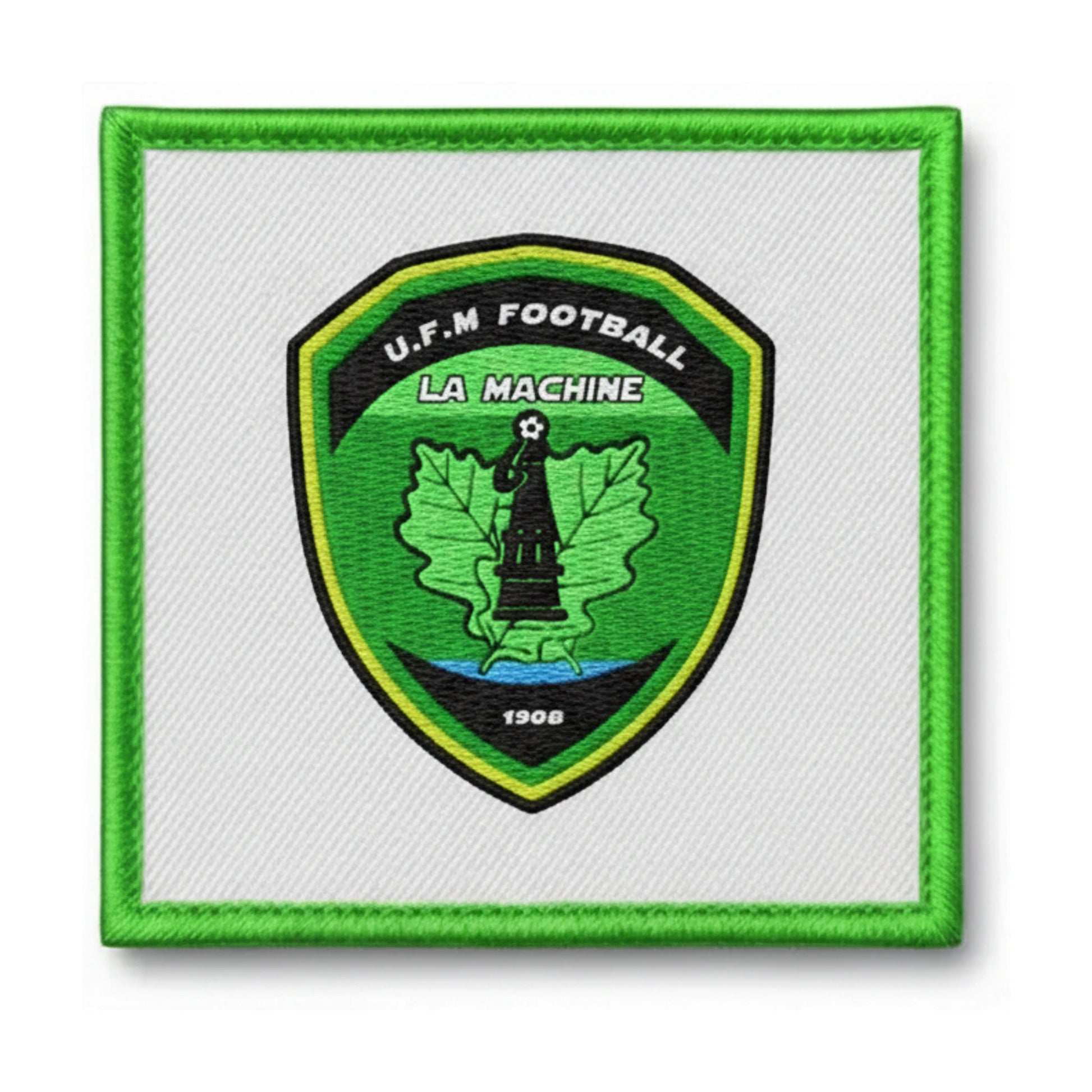 Patch brodé U. FRATERNELLE MACHINOISE Football logo