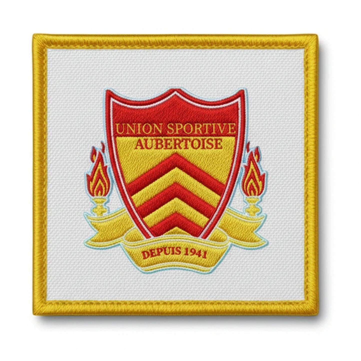 Patch brodé U.S. ST AUBERT Football logo