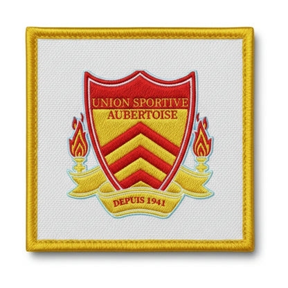 Patch brodé U.S. ST AUBERT Football logo