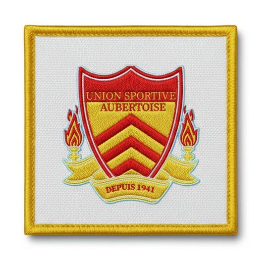 Patch brodé U.S. ST AUBERT Football logo