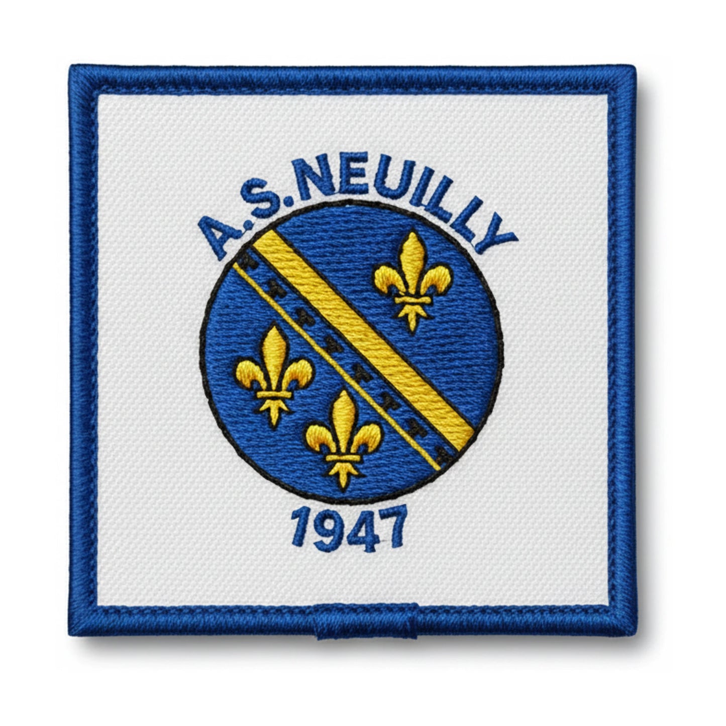 Patch brodé A.S. NEUILLY Football logo