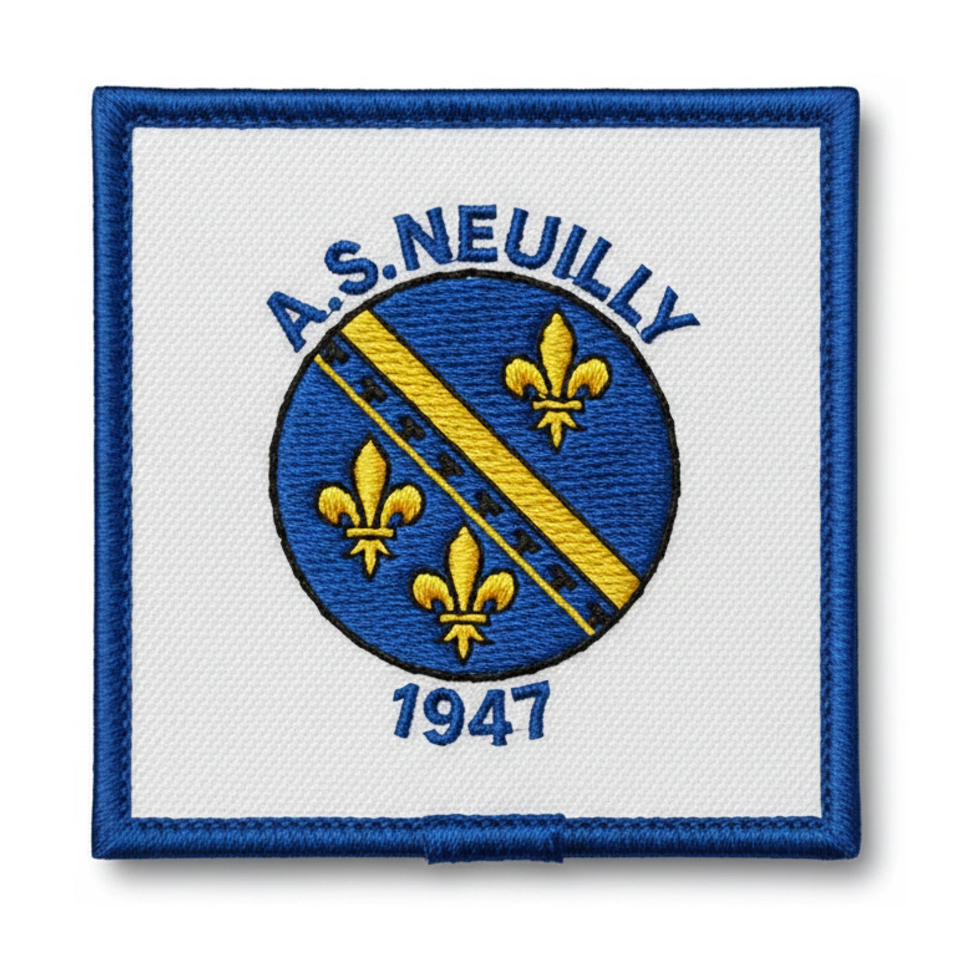 Patch brodé A.S. NEUILLY Football logo