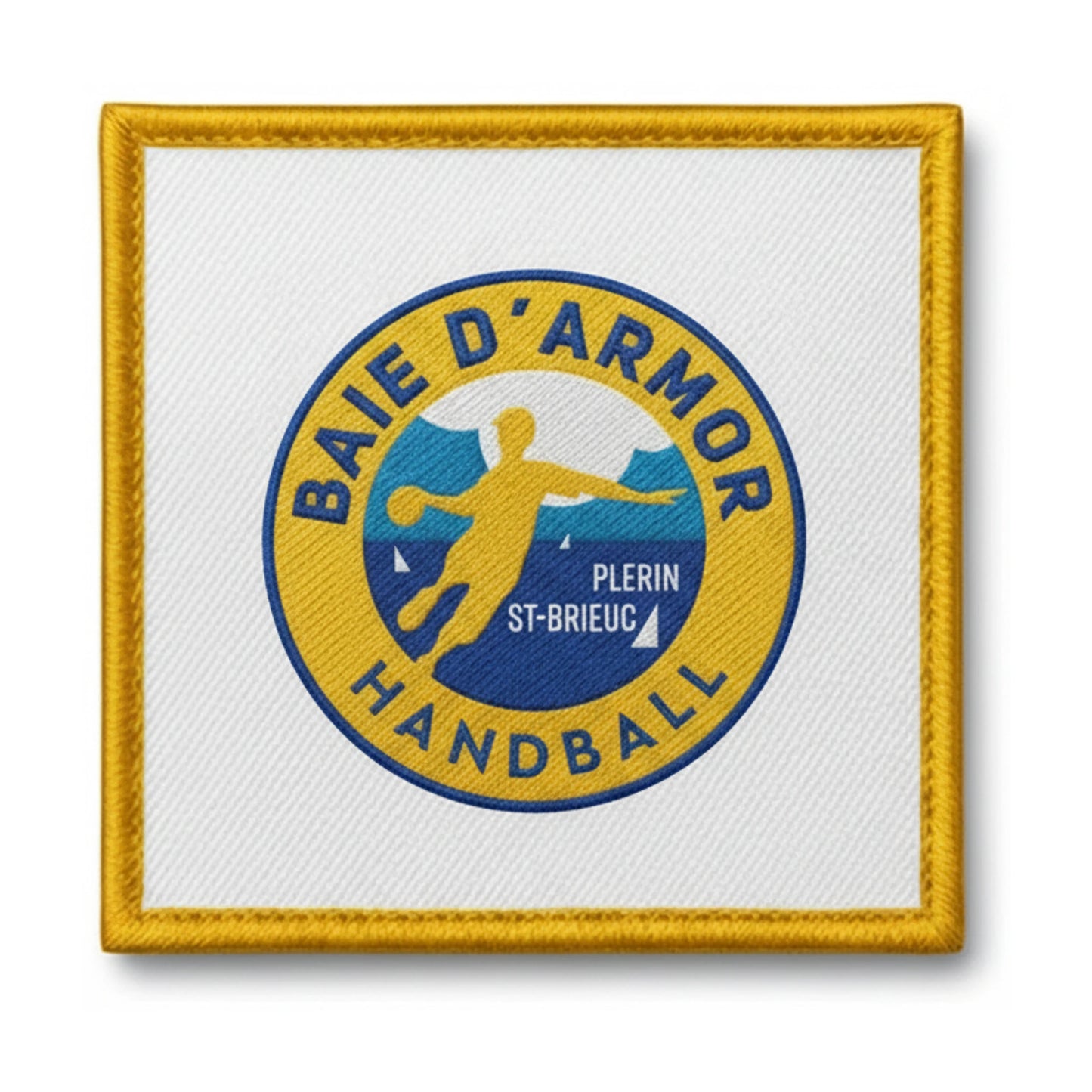 Patch brodé Baie d'Armor Handball Plerin-St Brieuc Handball logo