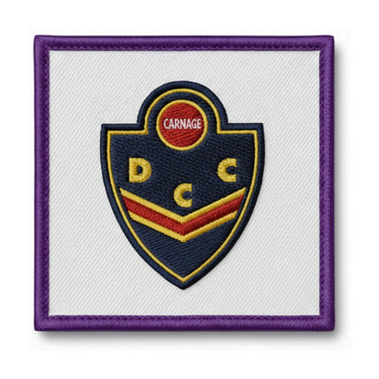 Patch brodé Dernieres Cartouches Carhaix Football logo