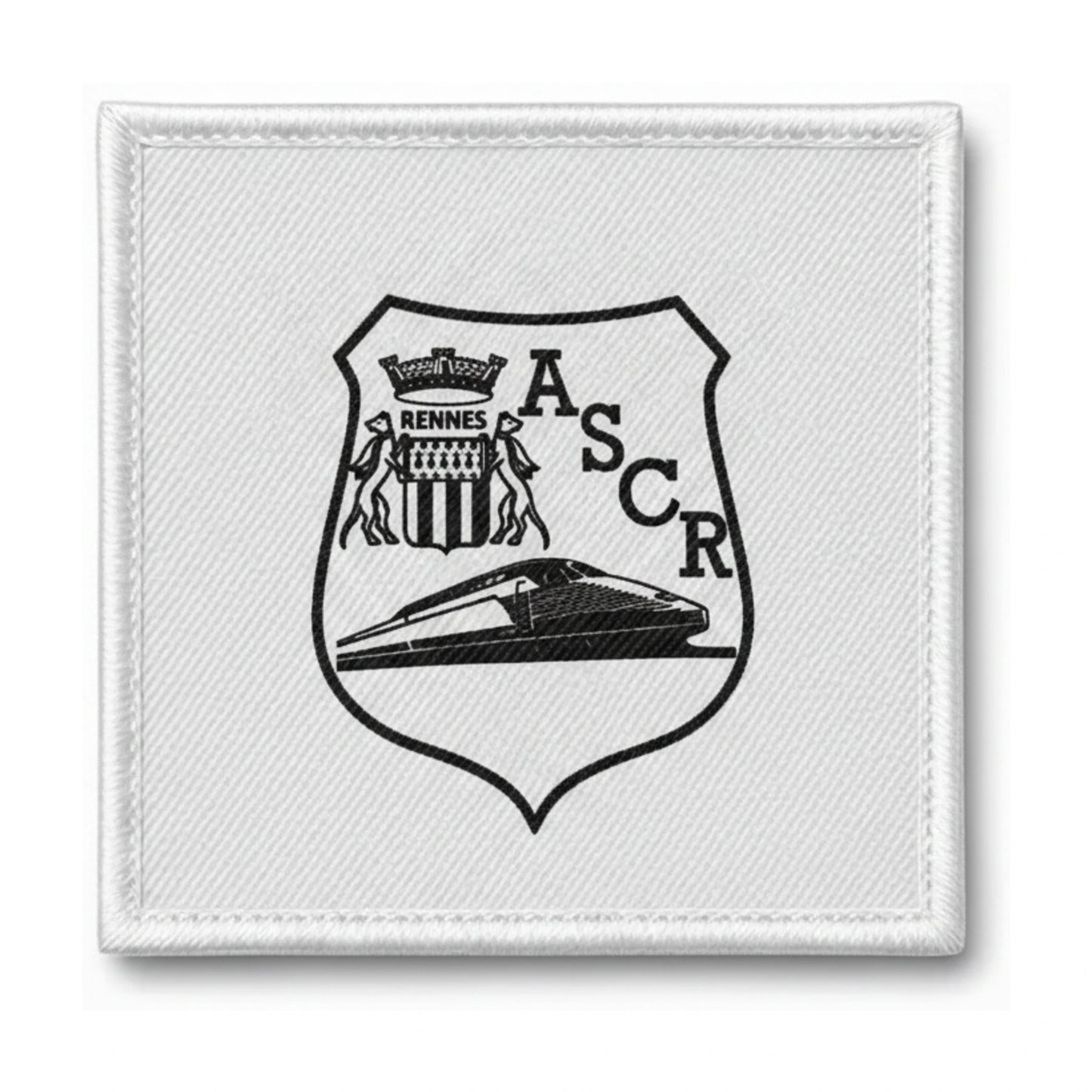 Patch brodé A.S. CHEMINOTS RENNAIS Football logo