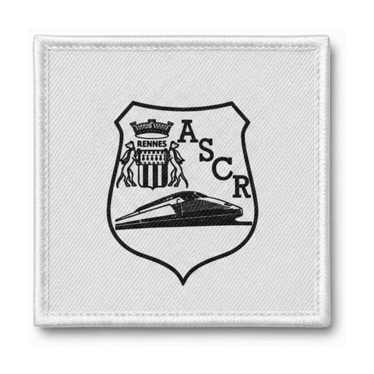 Patch brodé A.S. CHEMINOTS RENNAIS Football logo