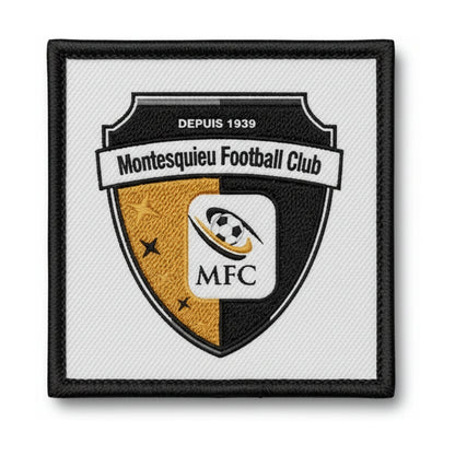 Patch brodé FOOTBALL CLUB MONTESQUIEU Football logo