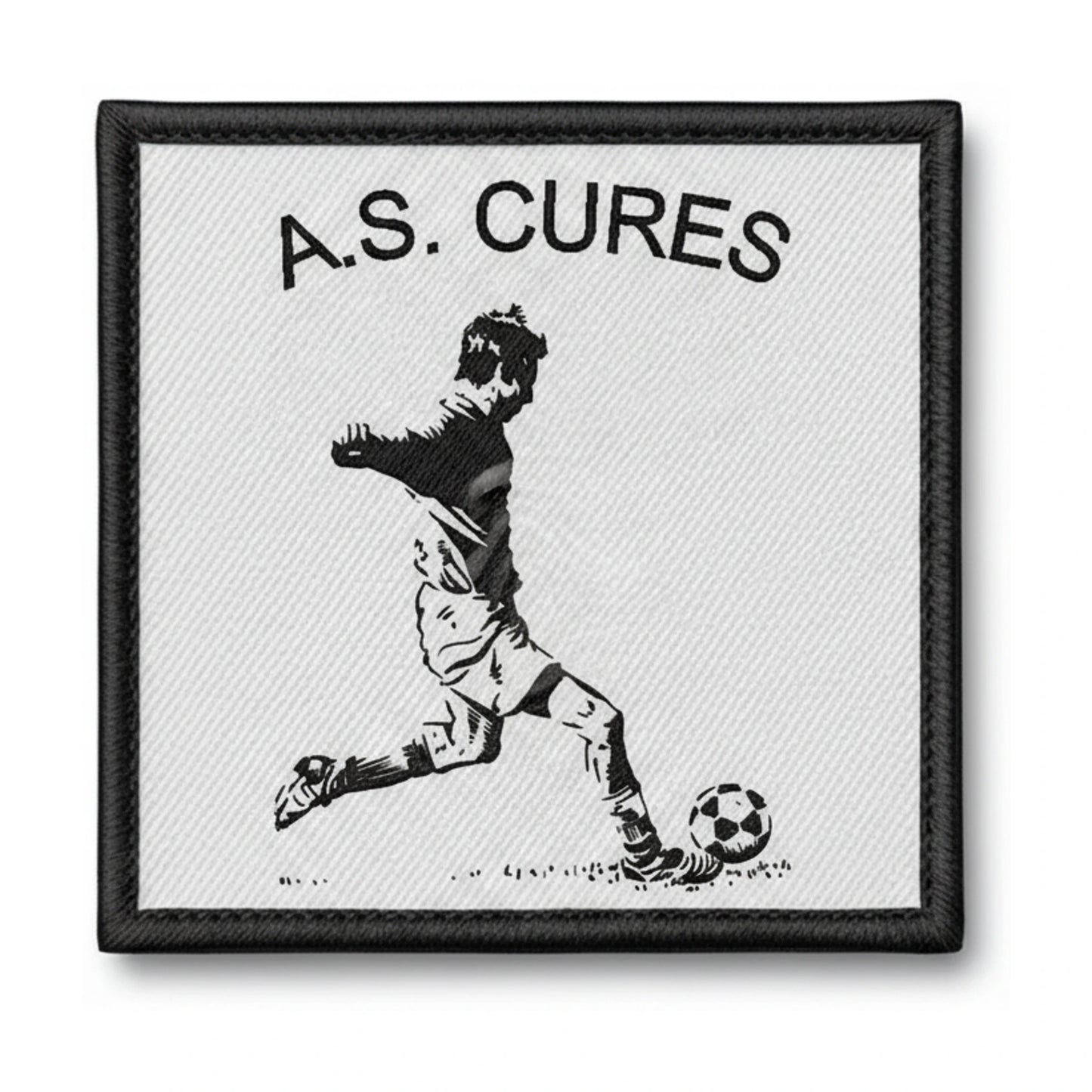 Patch brodé A.S. CURES Football logo