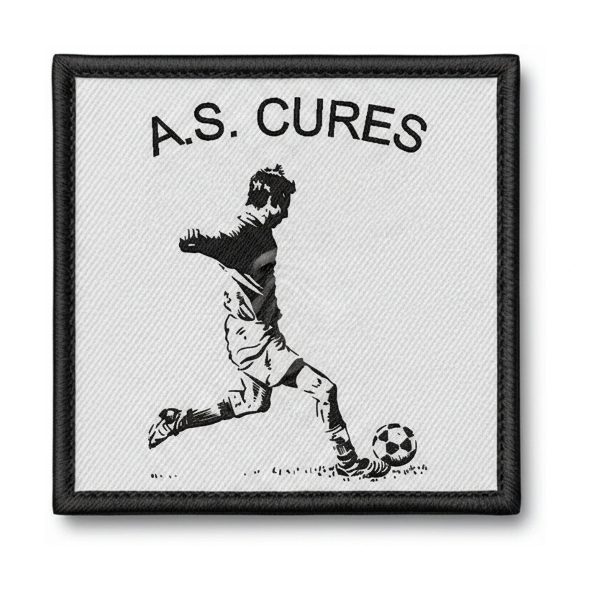 Patch brodé A.S. CURES Football logo