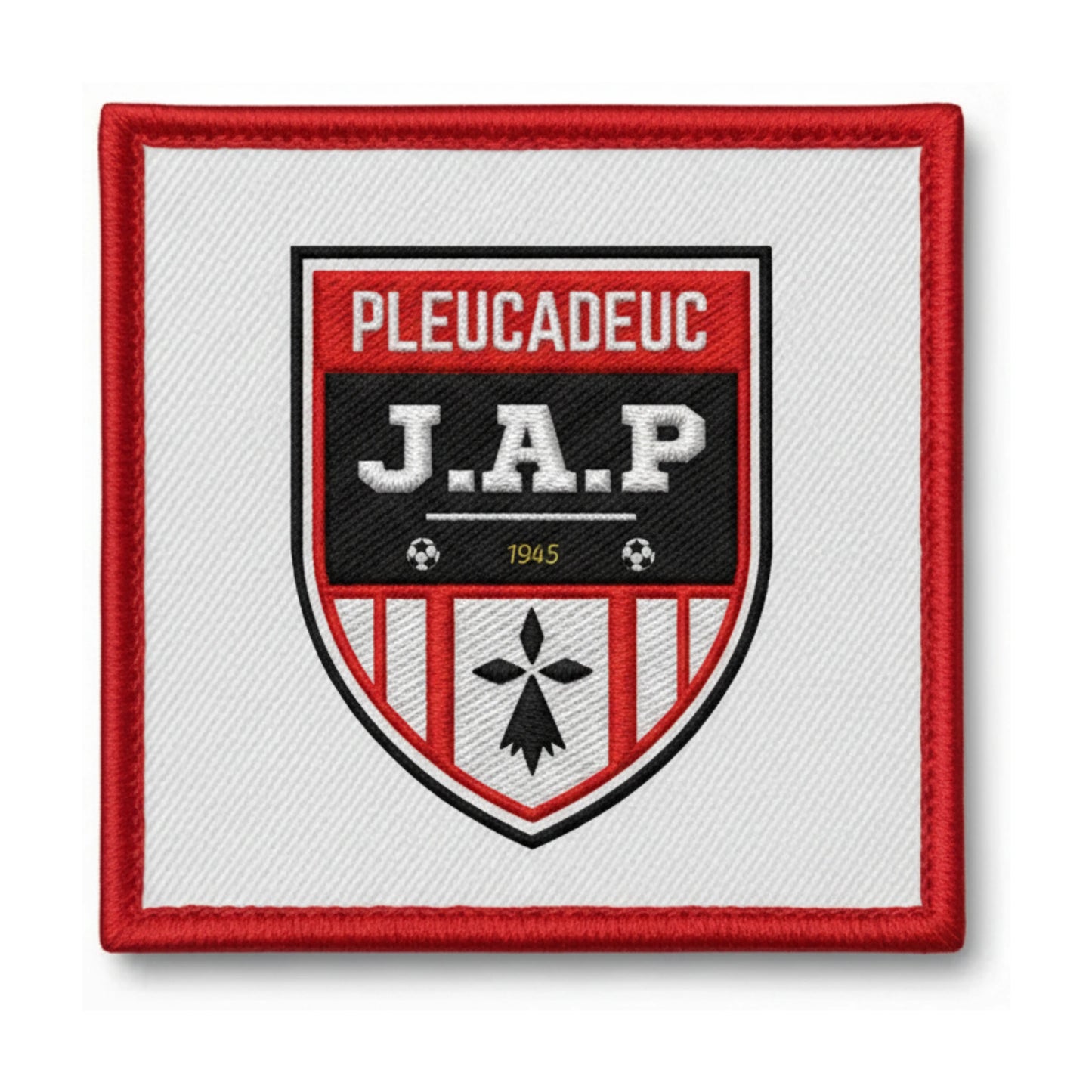 Patch brodé JEANNE D ARC PLEUCADEUC Football logo