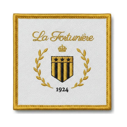 Patch brodé La Fortuniere Labastide Murat Football logo