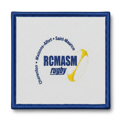 Patch brodé Rugby Charenton Maisons Alfort St Maurice Rugby logo