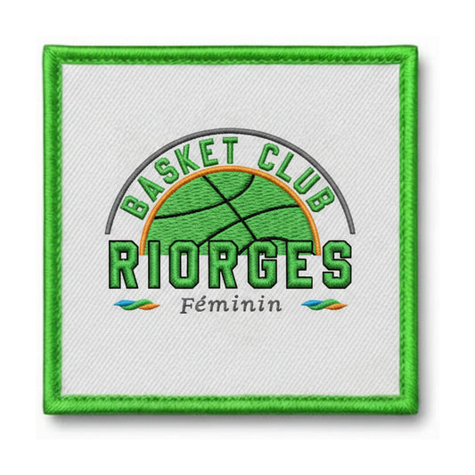 Patch brodé Riorges BC Basketball logo