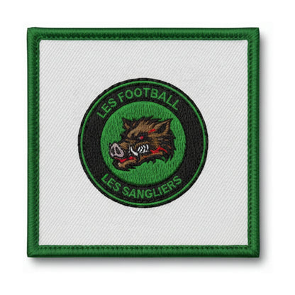 Patch brodé LIEU ST AMAND F. VETERANS LES SANGLIERS Football logo