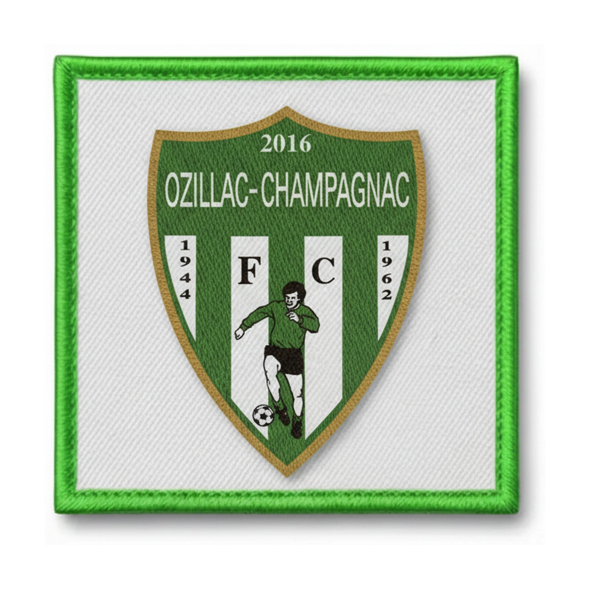 Patch brodé F.C. PAYS DE L'OUIN Football logo