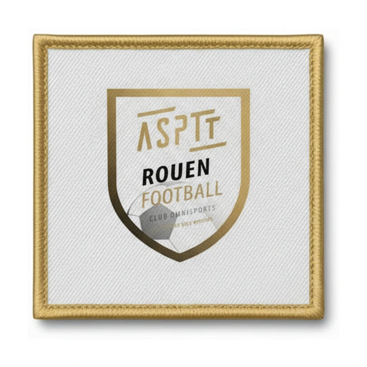 Patch brodé Asptt Rouen Football logo
