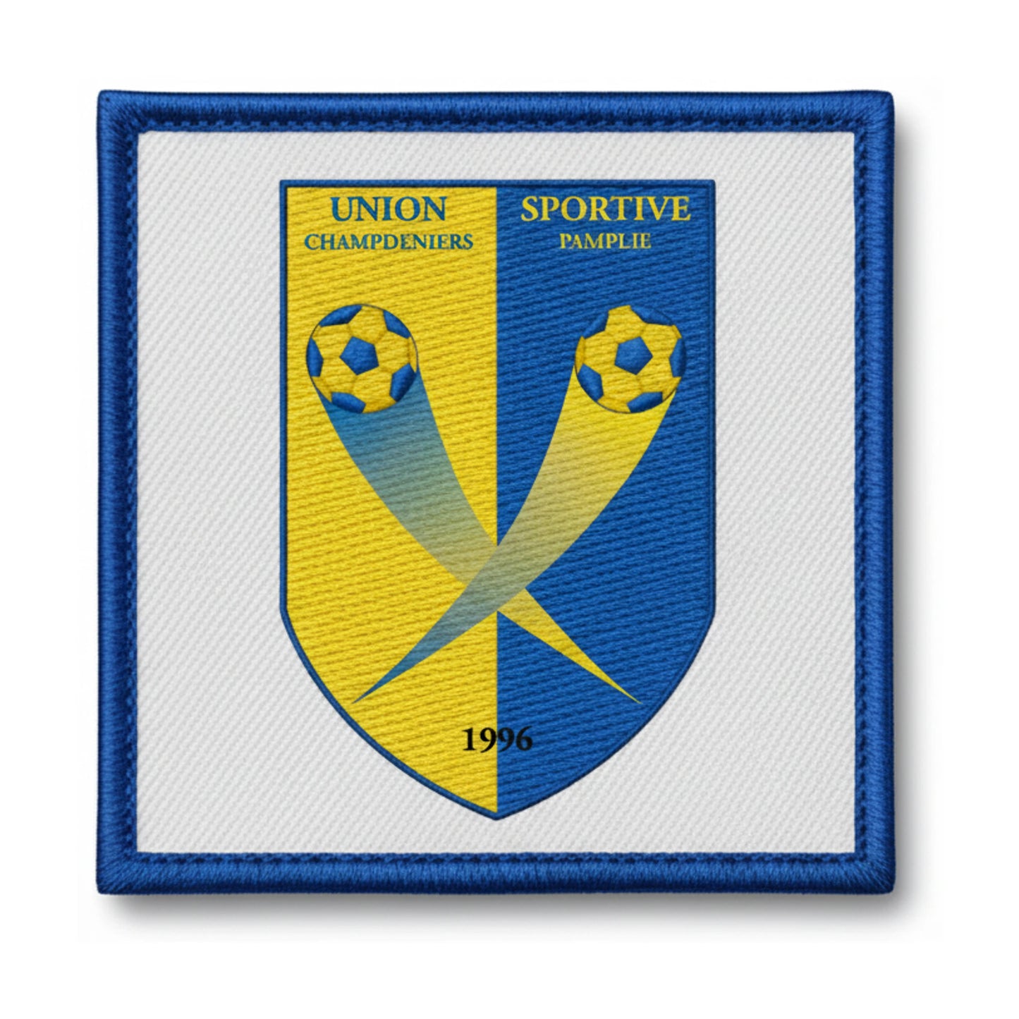 Patch brodé U.S. CHAMPDENIERS-PAMPLIE Football logo