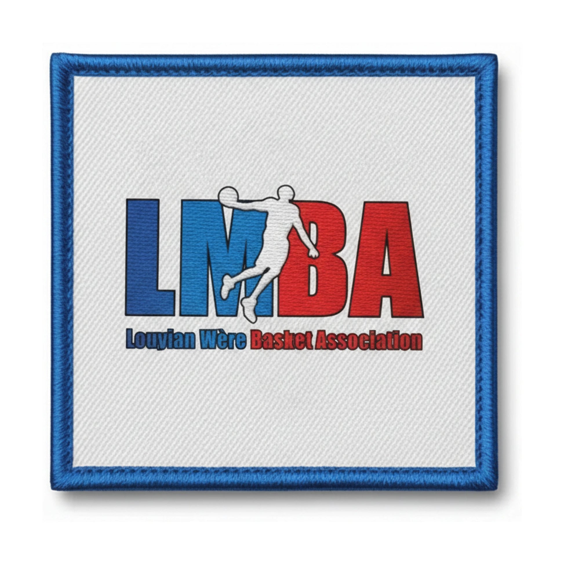 Patch brodé Meze Loupian Basket Association Basketball logo