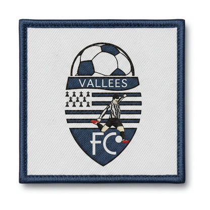 Patch brodé LES VALLEES FOOTBALL CLUB Football logo