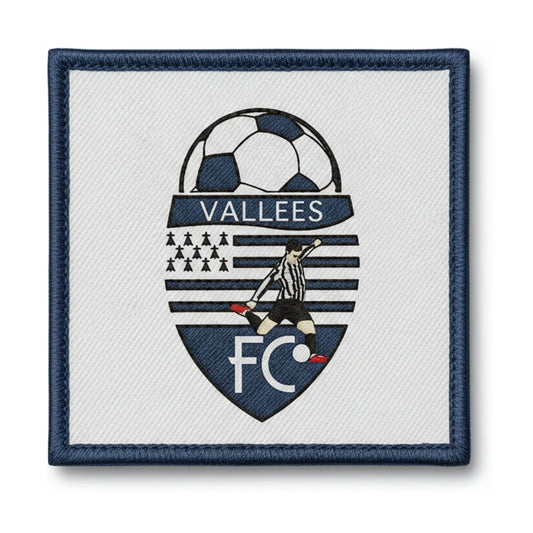Patch brodé LES VALLEES FOOTBALL CLUB Football logo