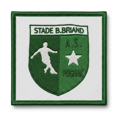 Patch brodé Association Sportive Pugnacaise Football logo