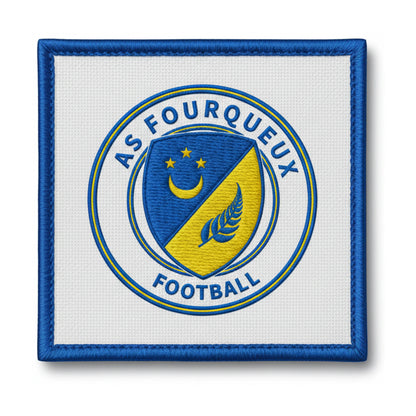 Patch brodé A. S. DE FOURQUEUX Football logo