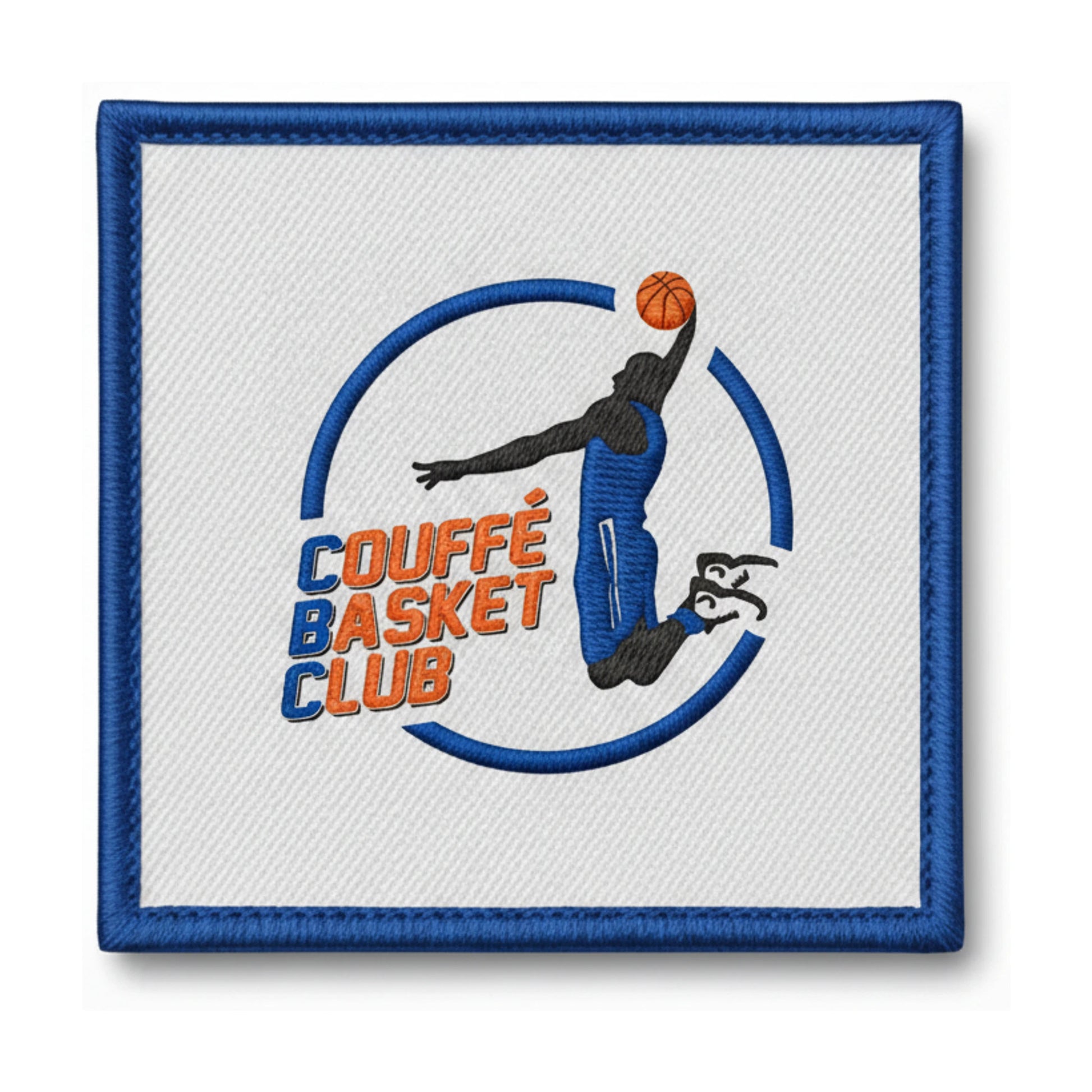 Patch brodé Club Basket Couffe Basketball logo