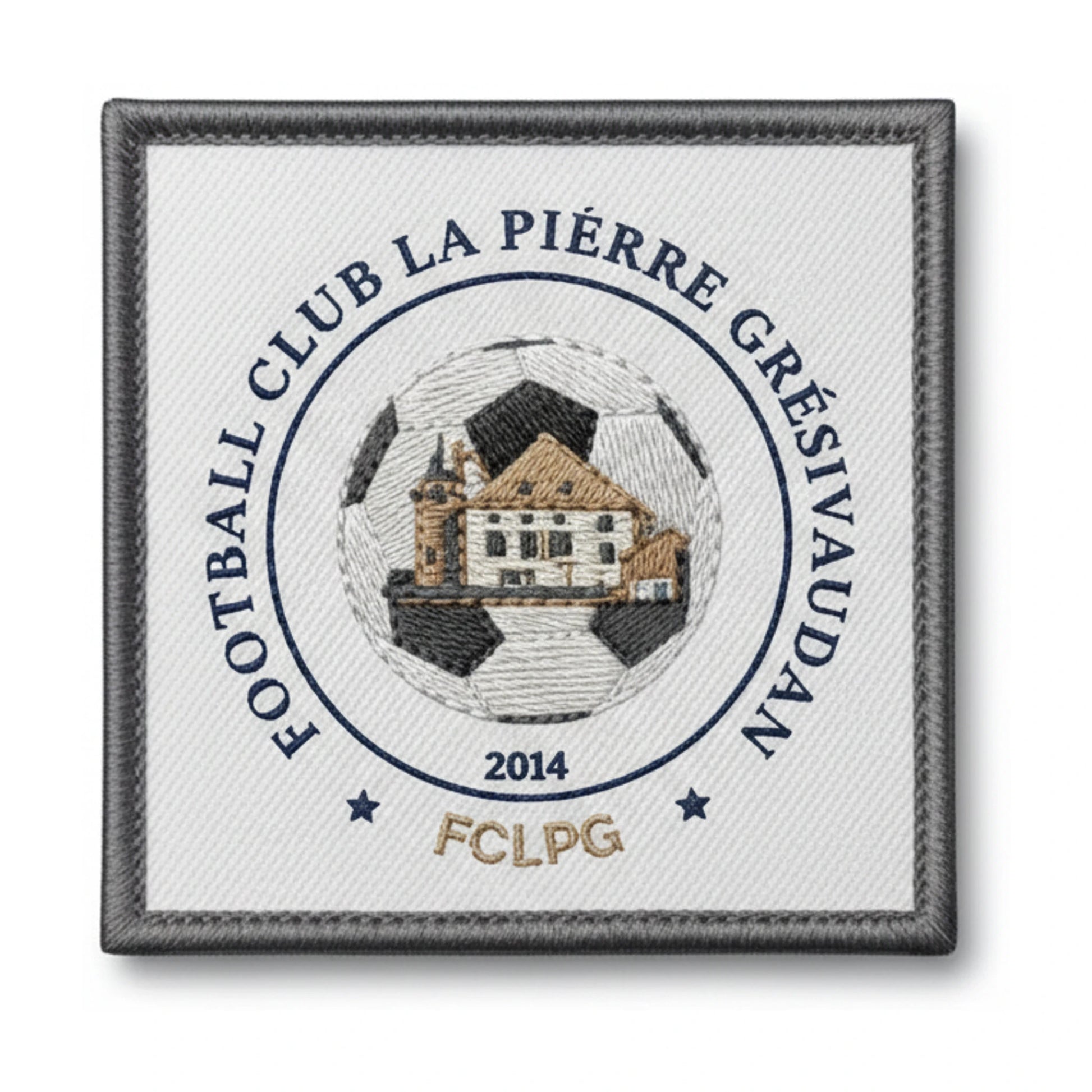 FOOTBALL CLUB LA PIERRE GRESIVAUDAN - Patch seul