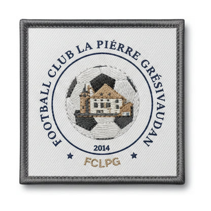 FOOTBALL CLUB LA PIERRE GRESIVAUDAN - Patch seul