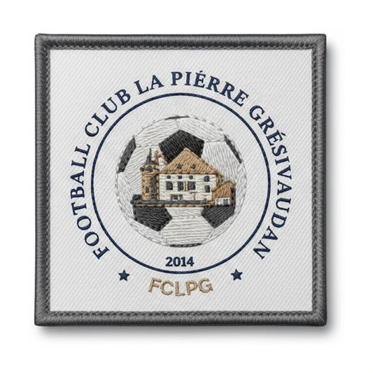 FOOTBALL CLUB LA PIERRE GRESIVAUDAN - Patch seul