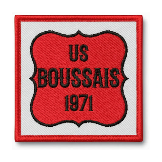 Patch brodé US Boussais Football logo