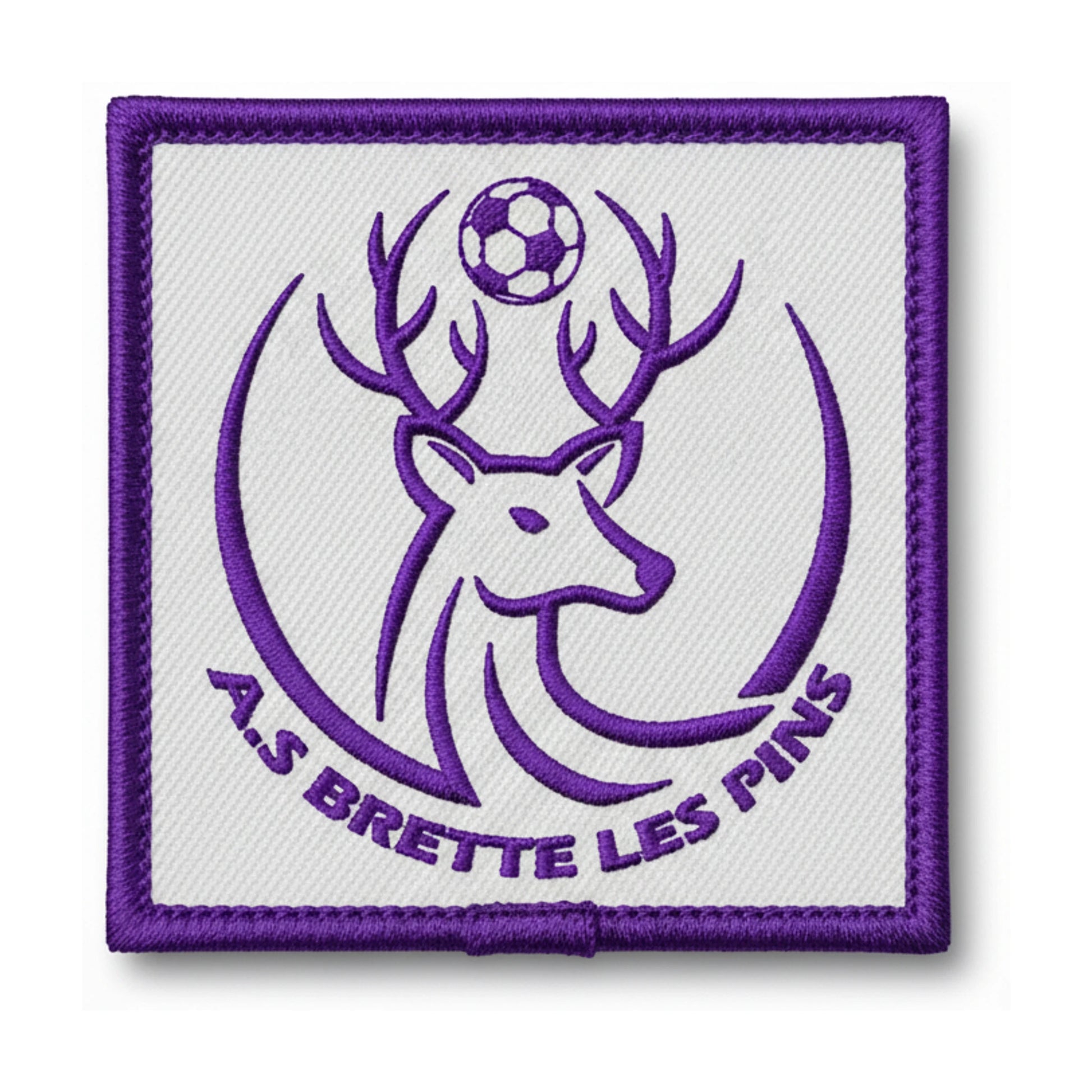 Patch brodé A. S. BRETTE Football logo