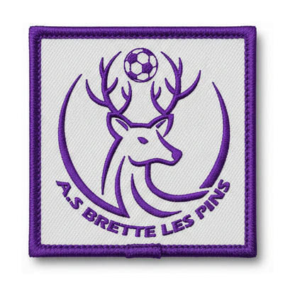 Patch brodé A. S. BRETTE Football logo