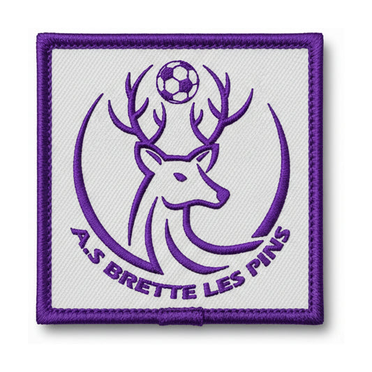 Patch brodé A. S. BRETTE Football logo