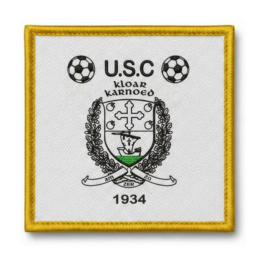 Patch brodé U.S. CLOHARS CARNOET Football logo