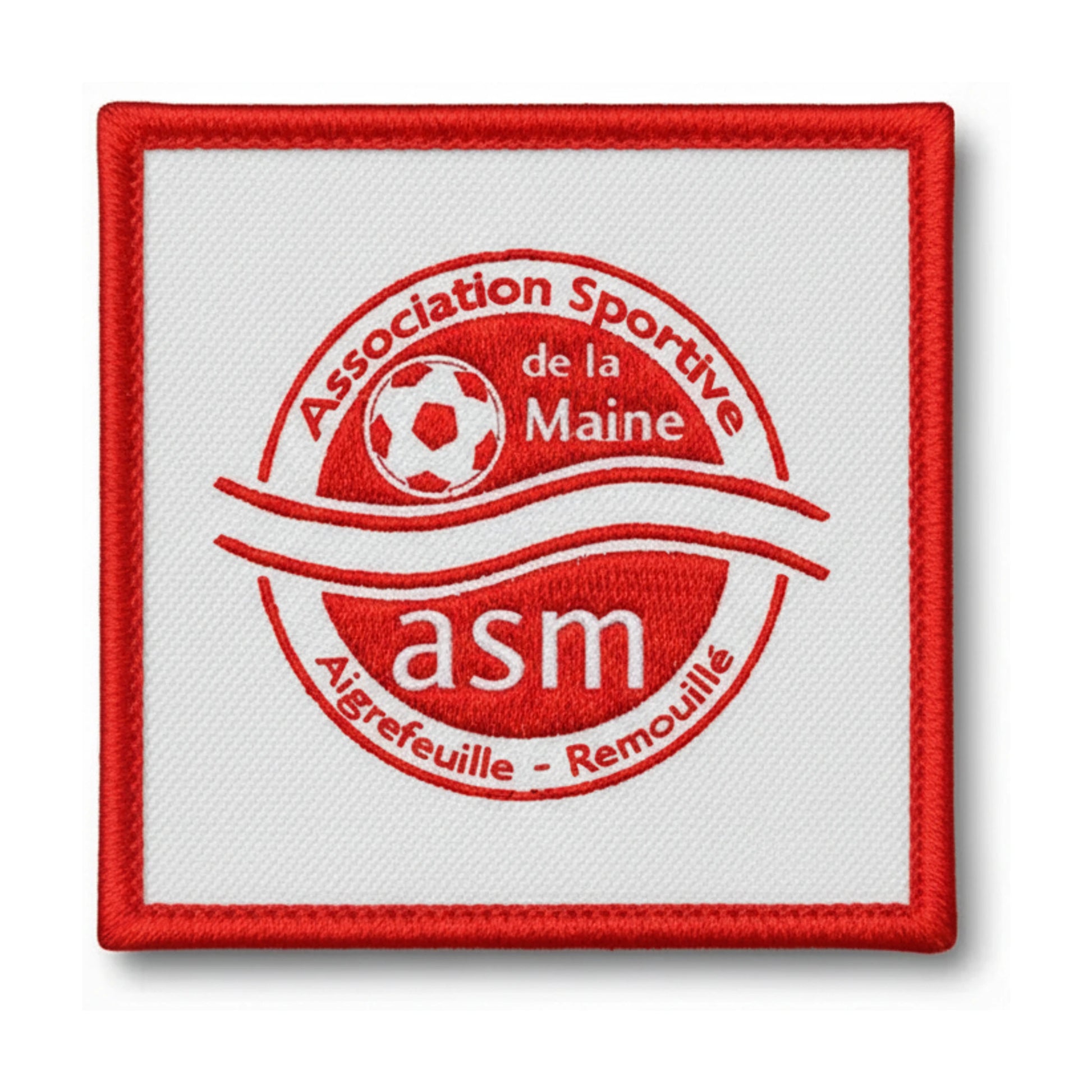 Patch brodé A.S. DE MAINE AIGREF.REMOUILLE Football logo
