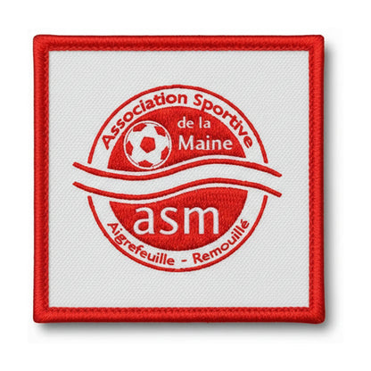 Patch brodé A.S. DE MAINE AIGREF.REMOUILLE Football logo