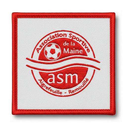 Patch brodé A.S. DE MAINE AIGREF.REMOUILLE Football logo