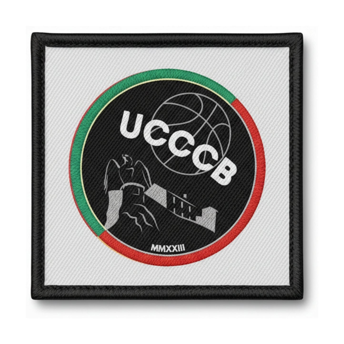 Patch brodé Union Casinca Centre Corse Basketball Basketball logo