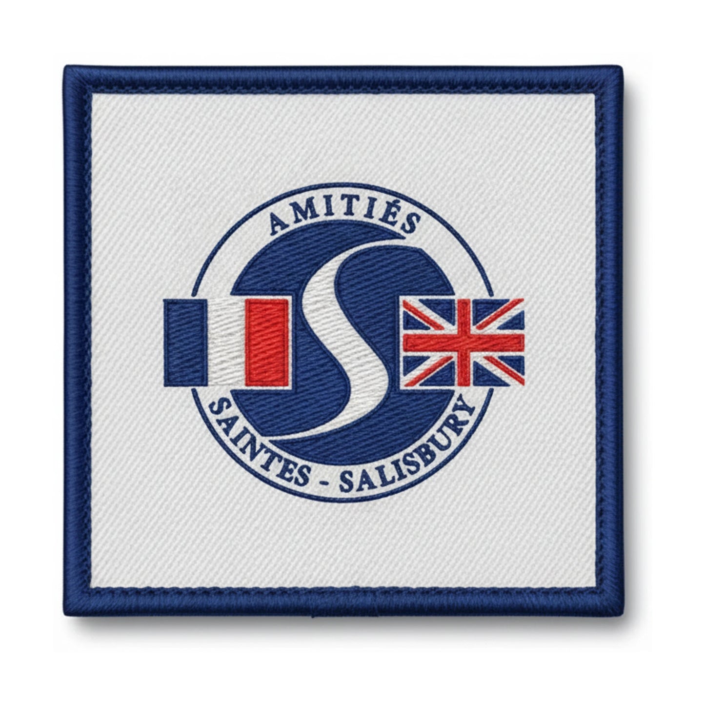Patch brodé AMITIES SAINTES - SALISBURY Football logo