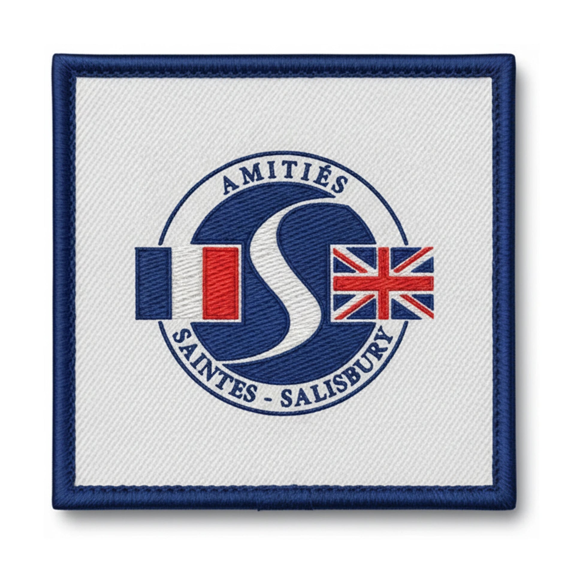 Patch brodé AMITIES SAINTES - SALISBURY Football logo