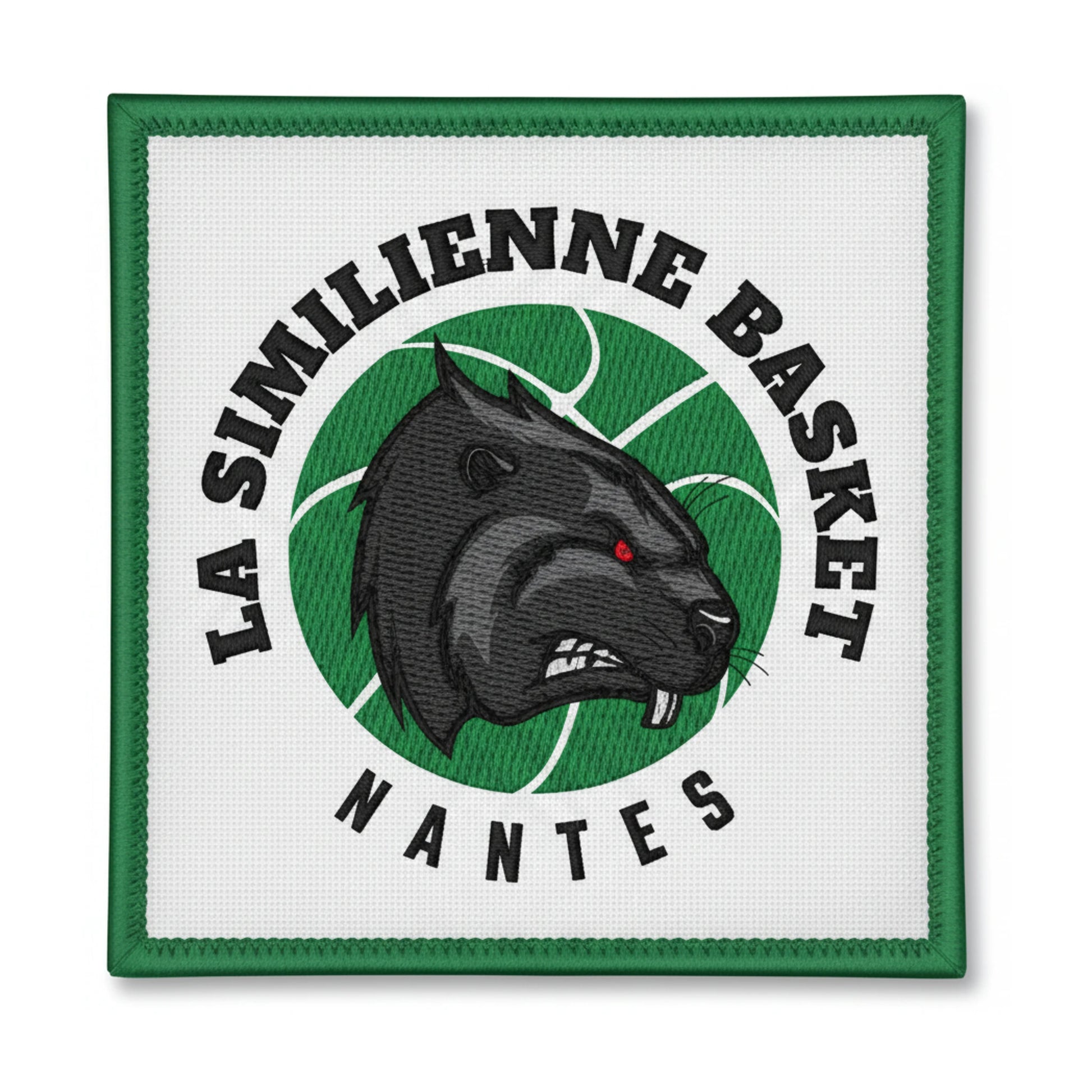 Patch brodé Similienne Nantes Basketball logo
