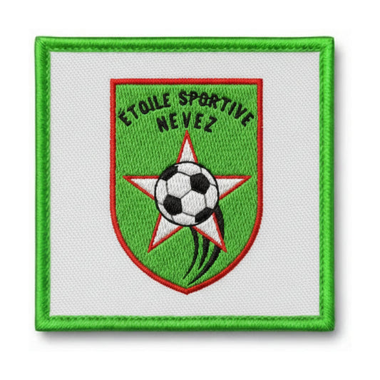 Patch brodé ET.S. NEVEZ Football logo