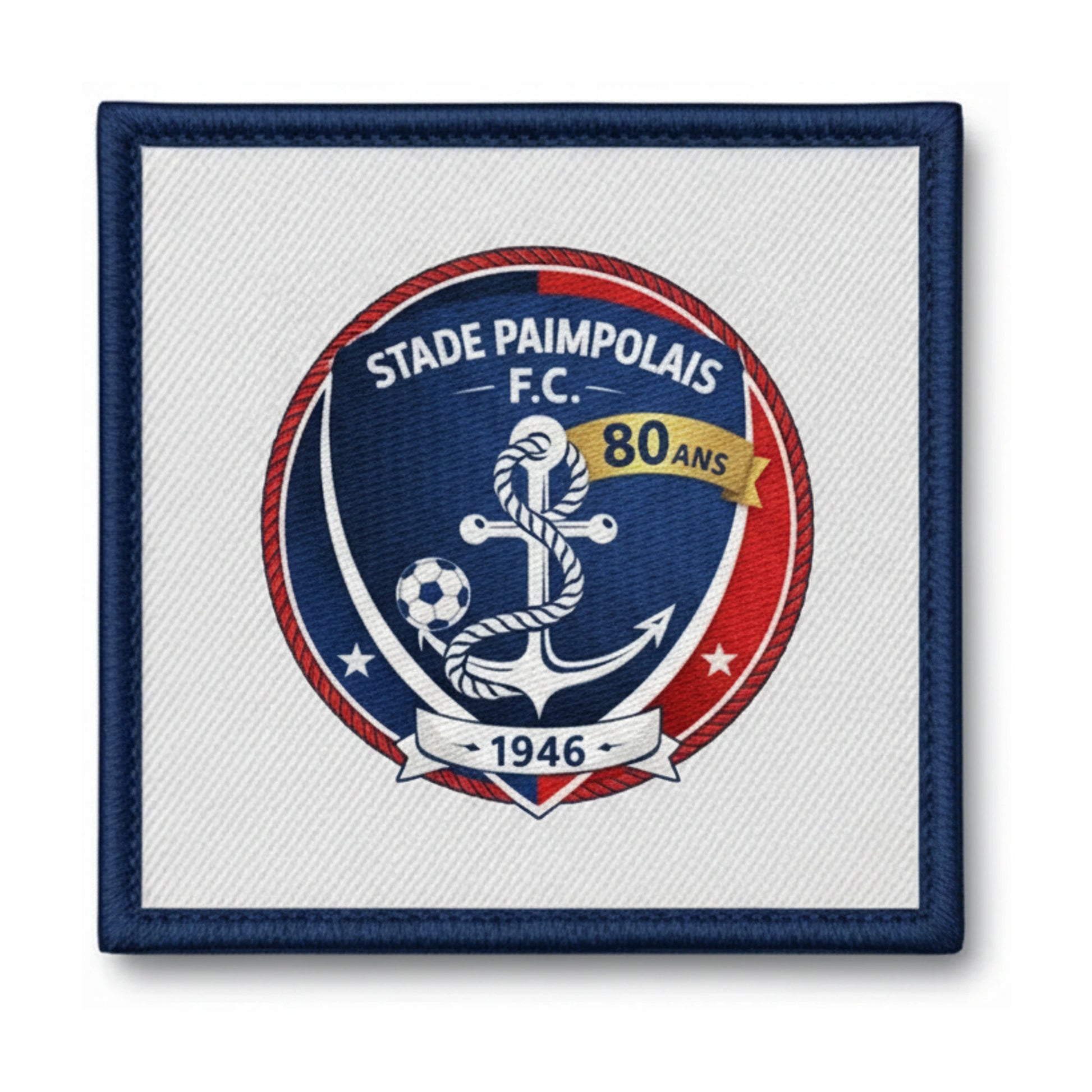 Patch brodé Stade Paimpolais FC Football logo