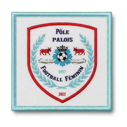 Patch brodé POLE PALOIS FOOTBALL FEMININ Football logo