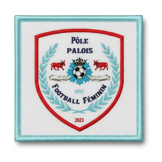 Patch brodé POLE PALOIS FOOTBALL FEMININ Football logo
