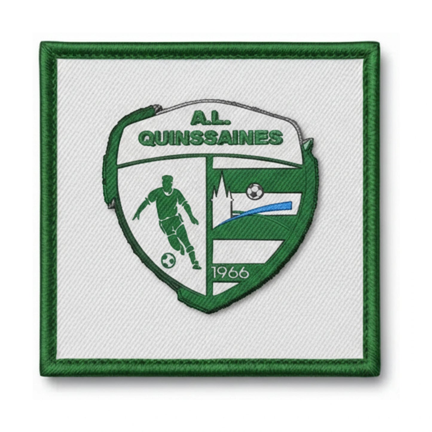Patch brodé AM.LAIQ. DE QUINSSAINES Football logo