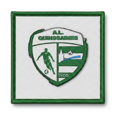 Patch brodé AM.LAIQ. DE QUINSSAINES Football logo