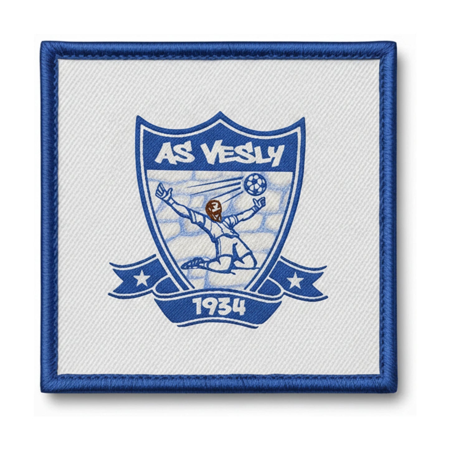 Patch brodé AM. S. DE VESLY Football logo