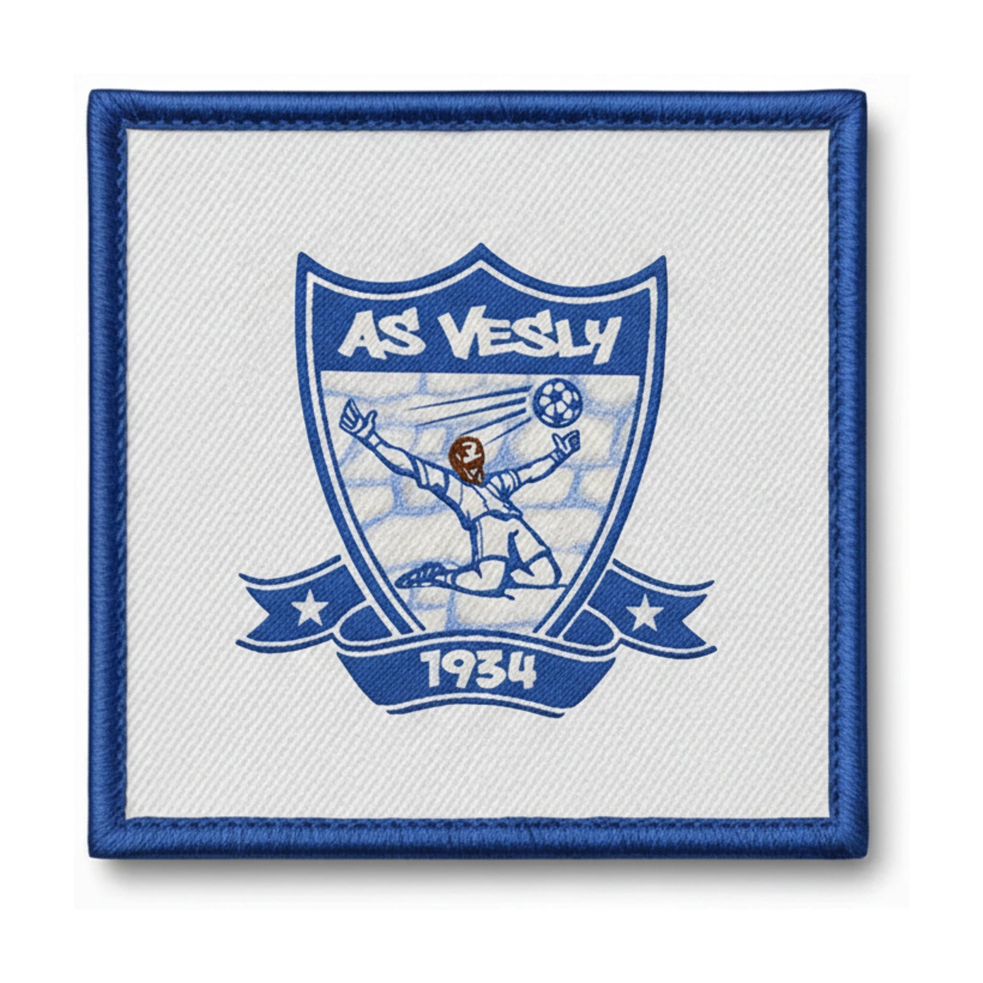 Patch brodé AM. S. DE VESLY Football logo